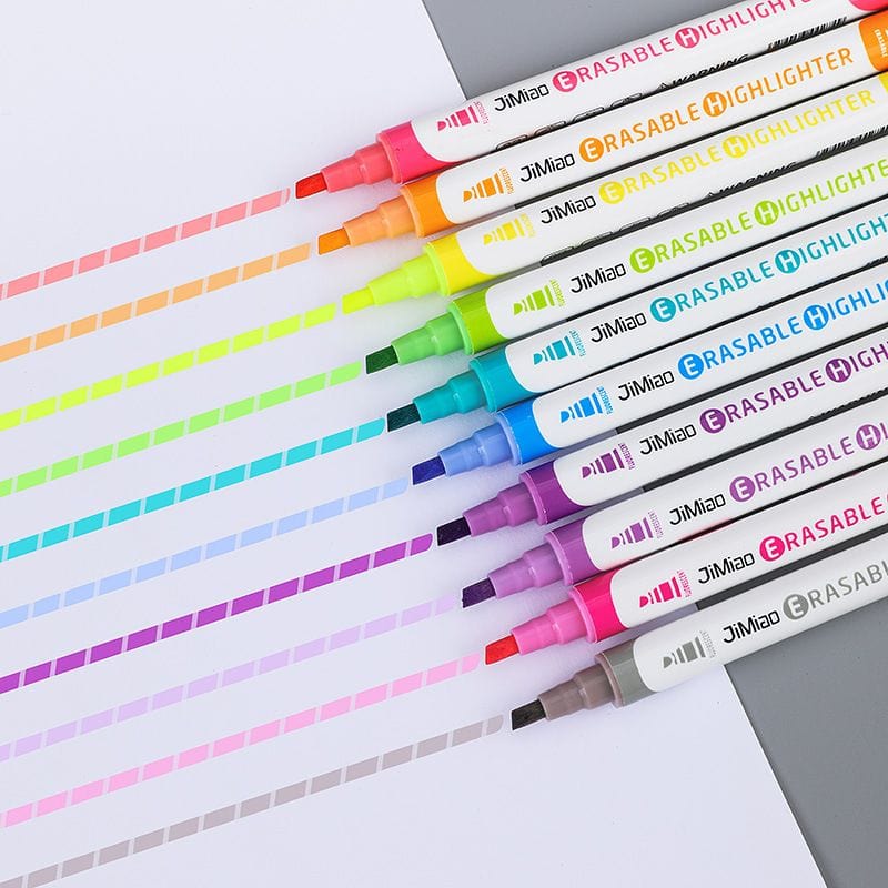 The Art Journey Tech & Office The Art Journey 10-Color Erasable Highlighter ART023 (7802330316889)