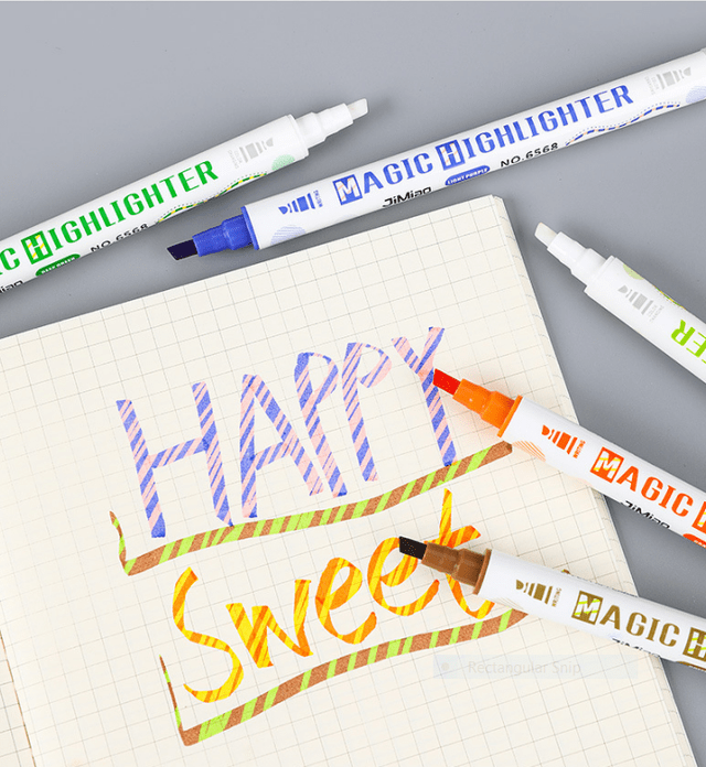 The Art Journey Tech & Office The Art Journey 10-Color Magic Highlighter ART022