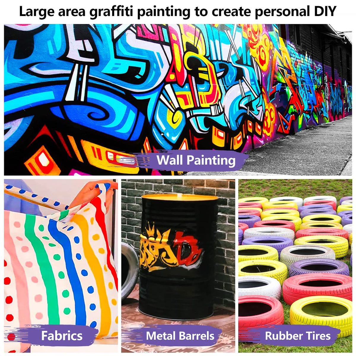 The Art Journey Tech & Office The Art Journey 10-Piece Premium Acrylic Paint Marker Set, Broad 15mm Nib ART012