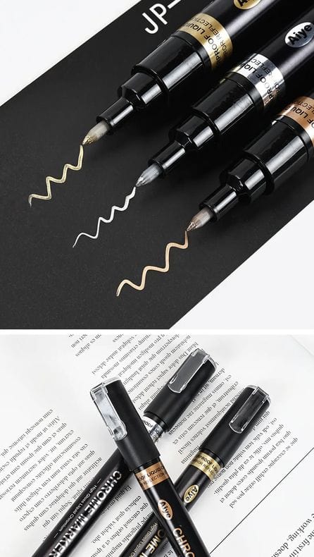 The Art Journey Tech & Office The Art Journey Aiye Metallic Chrome Permanent Marker  ART014 (7802279854169)