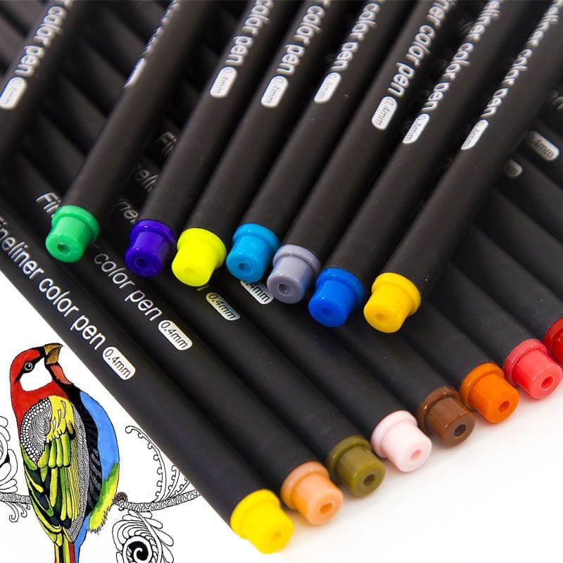 The Art Journey Tech & Office The Art Journey Fineliner 48 Color 0.4mm Fine Point Maker ART026 (7802281361497)