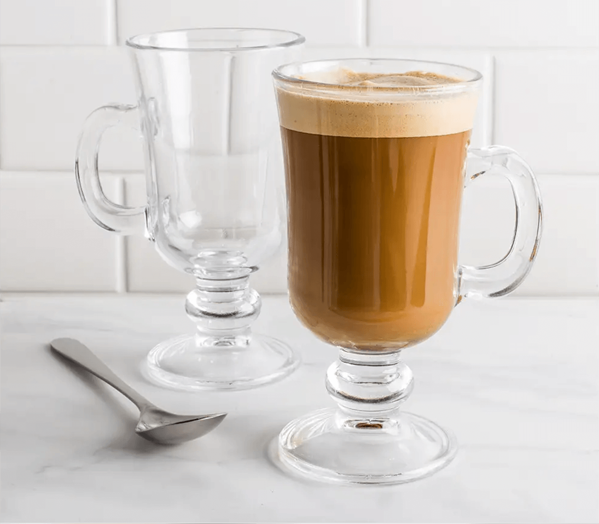 The Barista MUG The Barista Borosilicate Double Wall Glasses 260ml Set Of 2 (7287069900889)