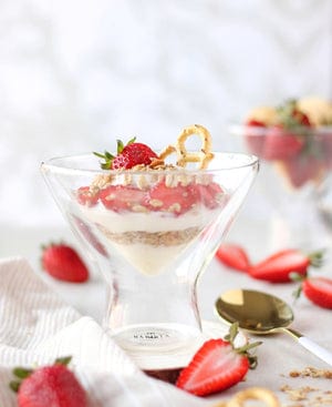 The Barista MUG The Barista Double Wall 200ml Ice Cream Bowl Clear 10198 (7287073603673)