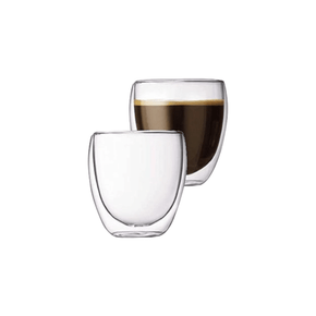 The Barista MUG The Barista Double Wall Espresso Cup 2 Piece 80ml 10235