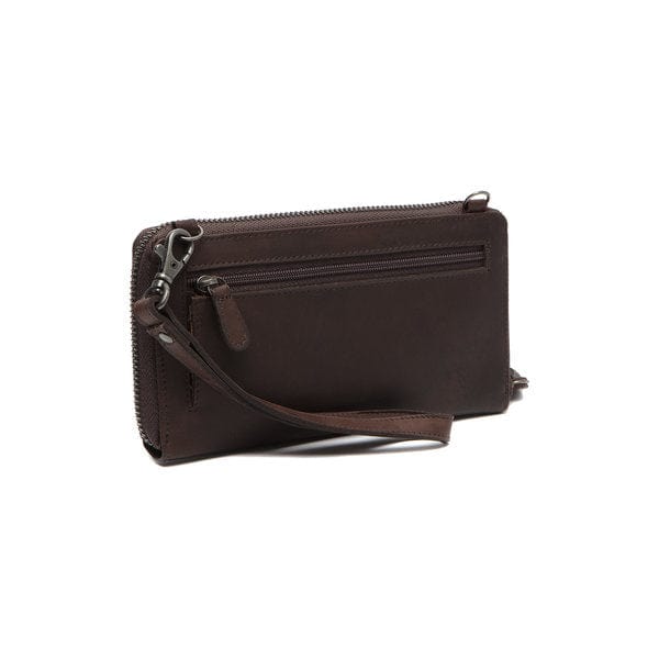 The Chesterfield Ladies Handbags The Chesterfield Leather Phone Pouch Brown Taipei (7486431166553)