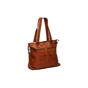 The Chesterfield Ladies Handbags The Chesterfield Leather Shopper Cognac Rome (7486338465881)