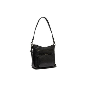 The Chesterfield Ladies Handbags The Chesterfield Leather Shoulder Bag Black Tula (7486473601113)