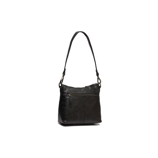 The Chesterfield Ladies Handbags The Chesterfield Leather Shoulder Bag Black Tula