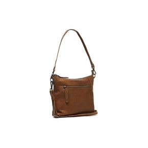 The Chesterfield Ladies Handbags The Chesterfield Leather Shoulder Bag Cognac Faro
