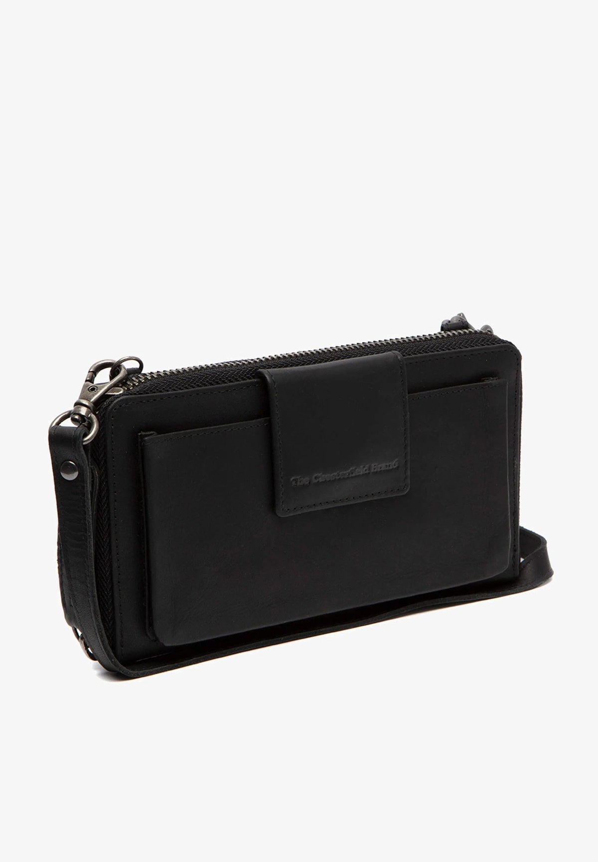 The Chesterfield Ladies Handbags The Chesterfield Taipei Phonebag Wax Black
