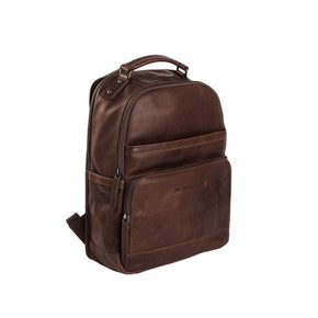 The Chesterfield Laptop Backpack The Chesterfield Leather Backpack Brown Austin (7486359961689)