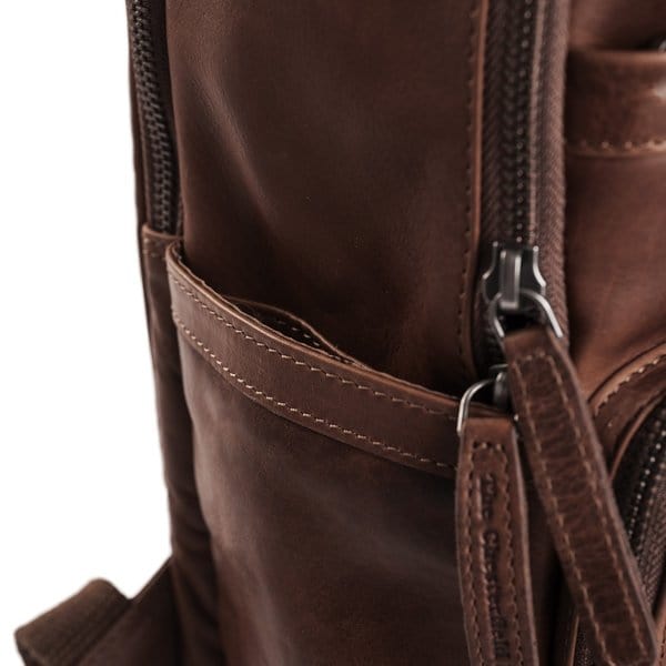 The Chesterfield Laptop Backpack The Chesterfield Leather Backpack Brown Austin (7486359961689)