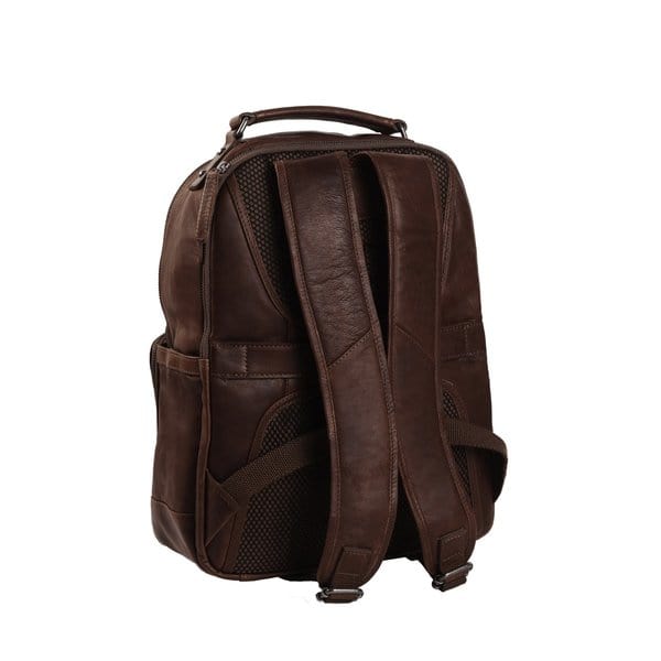 The Chesterfield Laptop Backpack The Chesterfield Leather Backpack Brown Austin (7486359961689)