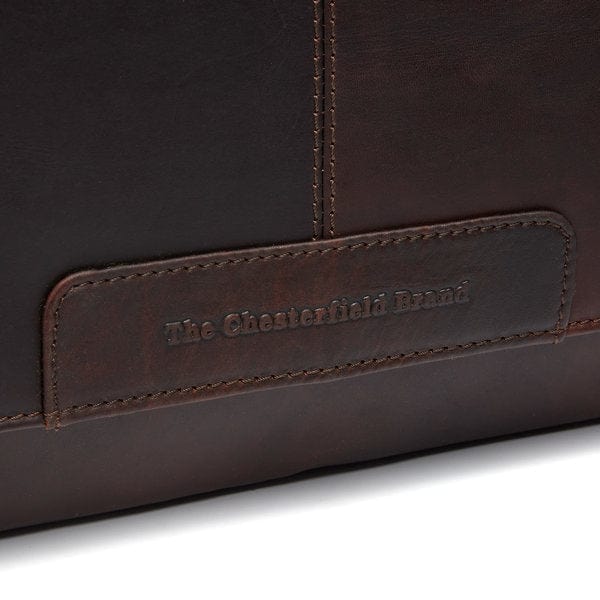 The Chesterfield Laptop bag The Chesterfield Leather Laptop Bag Brown Richard (7486363631705)