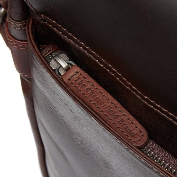 The Chesterfield Laptop bag The Chesterfield Leather Laptop Bag Brown Richard (7486363631705)