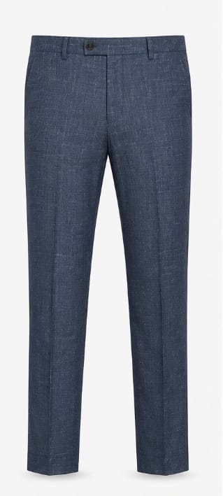 The Marcomen 3 piece suits Marcomen Men’s Navy Checked 3-Piece Suit