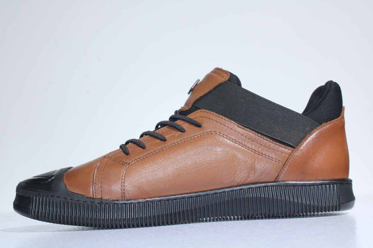 The Marcomen Casual Shoes The Marcomen Casual Leather Shoes Brown (7492191158361)