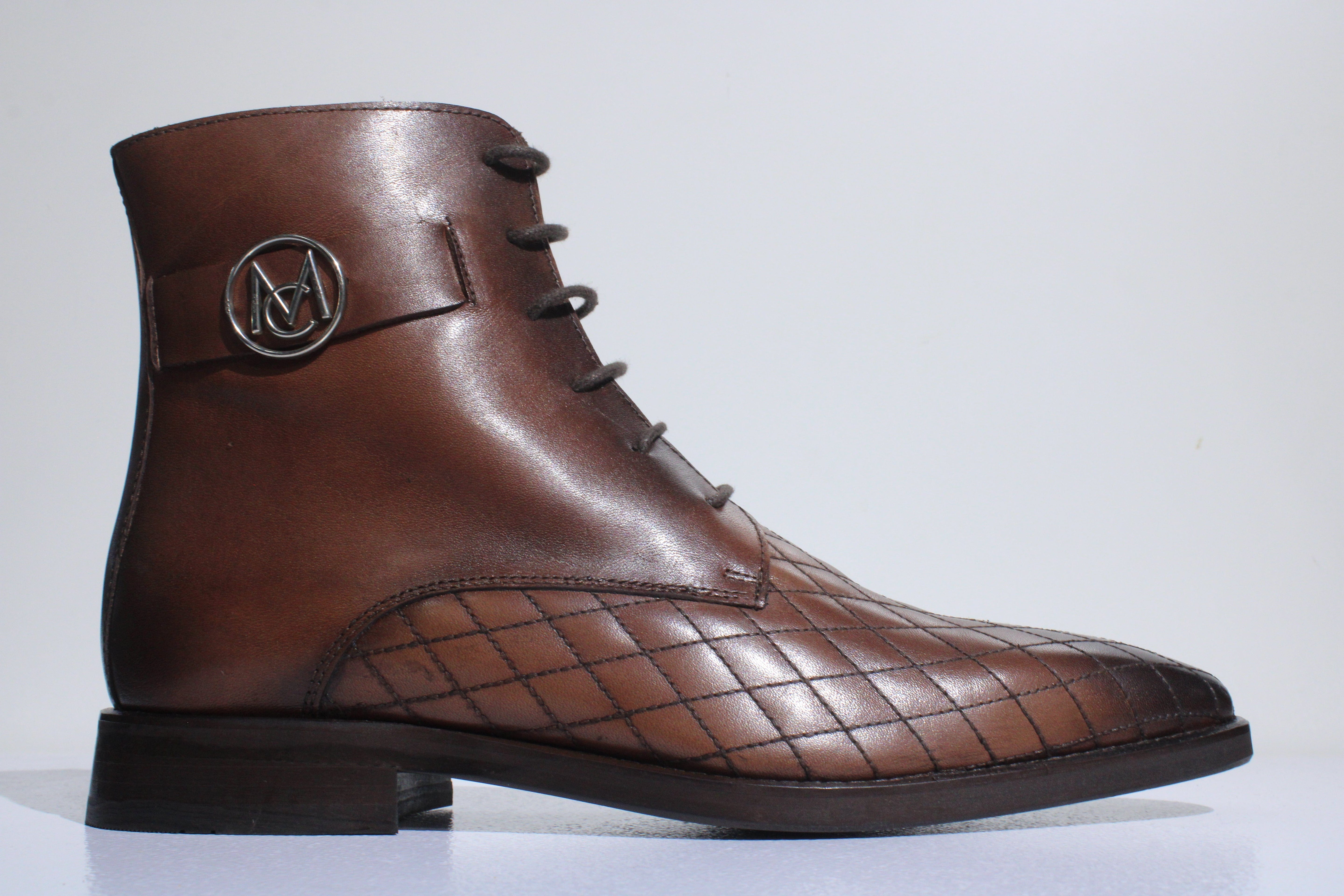 The Marcomen Formal Shoes The Marcomen Formal Boot Brown (7493312544857)
