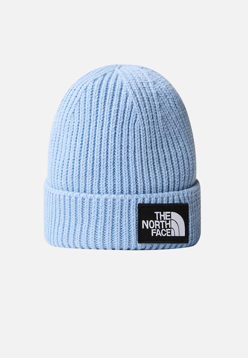The North face Beanie The North Face Logo Box Cuffed Beanie Steel Blue (7525656002649)