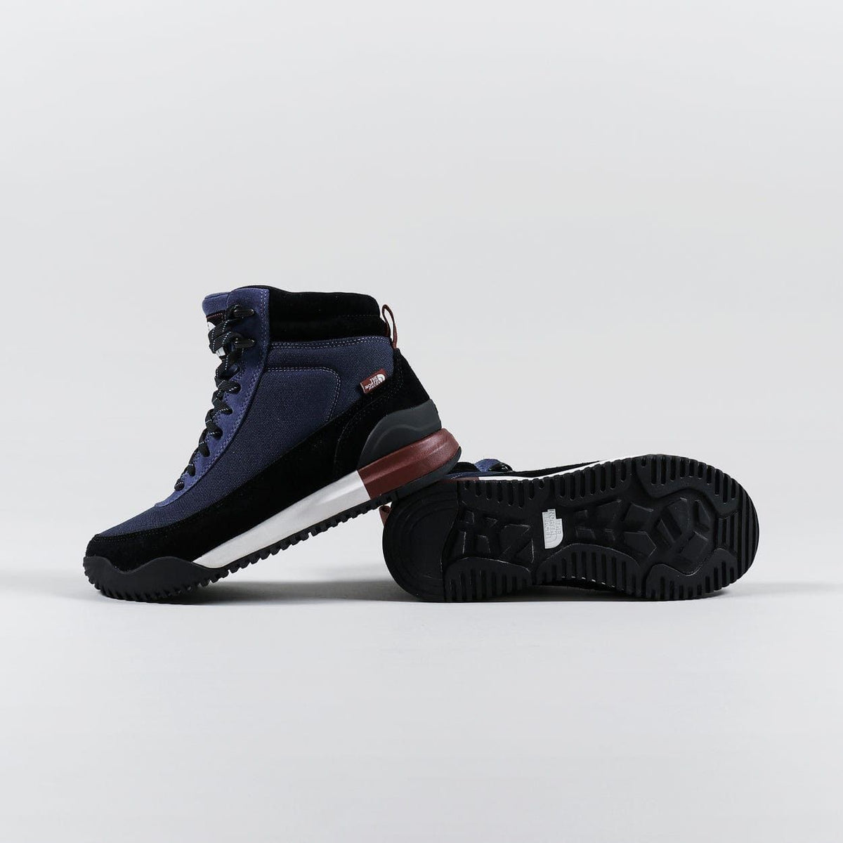 The North face Sneakers The North Face Back To Berkeley III Textile Boots Shady Blue Black