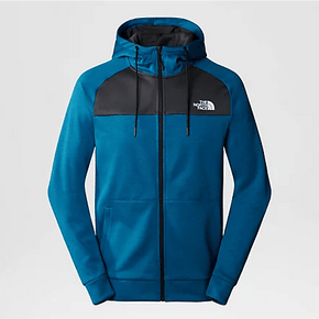 The North face Sweater The North Face Men's Reaxion Fleece Full Zip Hoodie Blue (7524756062297)