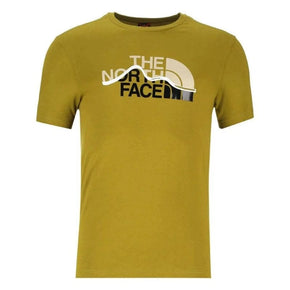 The North face T Shirt Size Extra Small The North Face Mountain Line Men's T- Shirt Sulphur Moss (7503602057305)