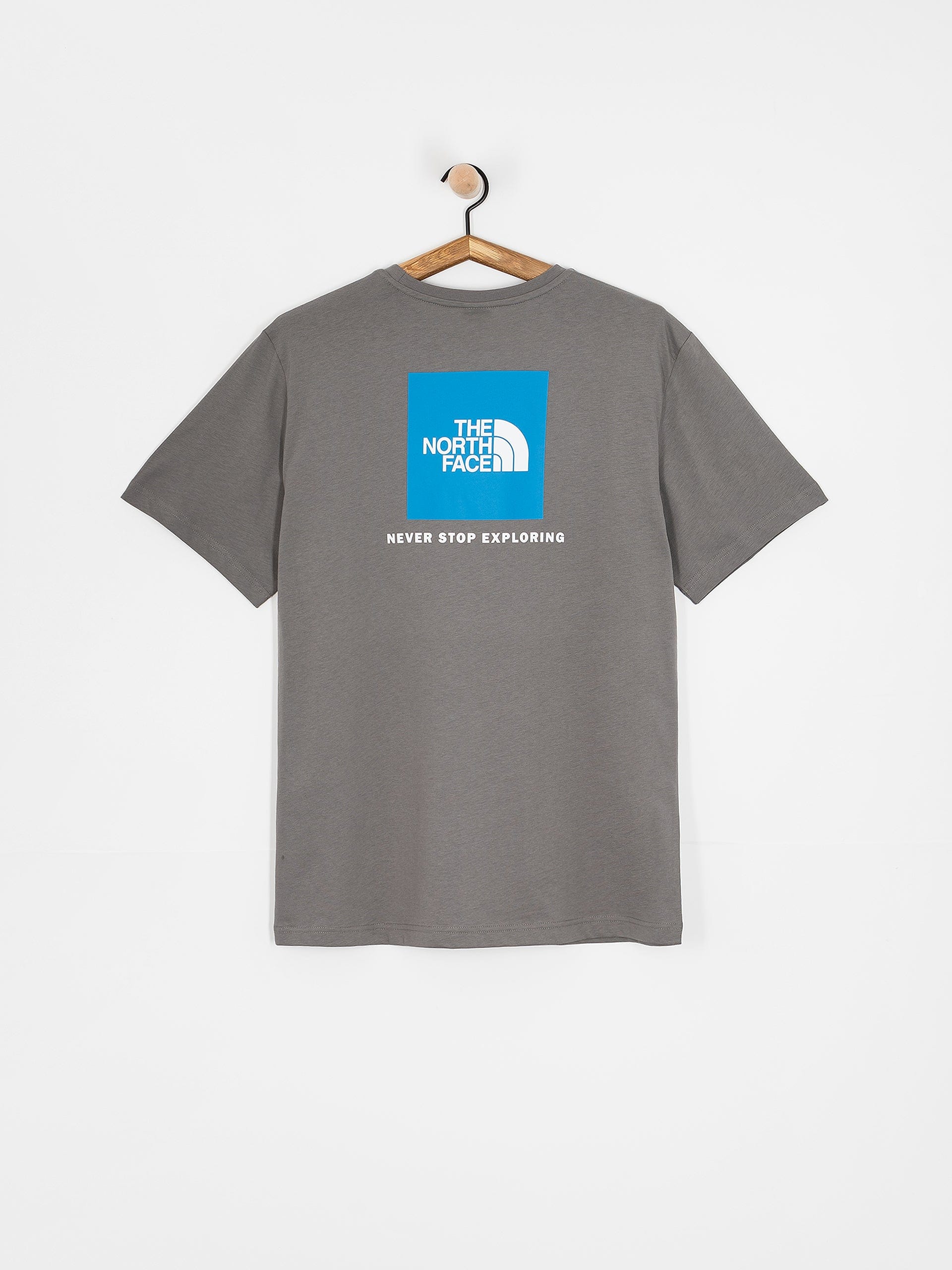 The North face T Shirt The North Face Box Nse Tee Smoked Pearl/Hero Blue