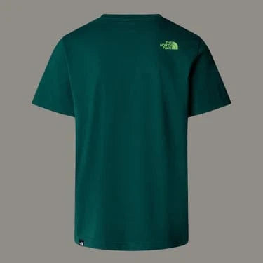 The North face T Shirt The North Face Men's Easy Tee Deep Nori/Meta Lime