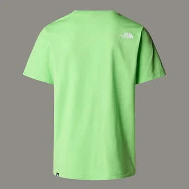 The North face T Shirt The North Face Men's Easy Tee Lime/White