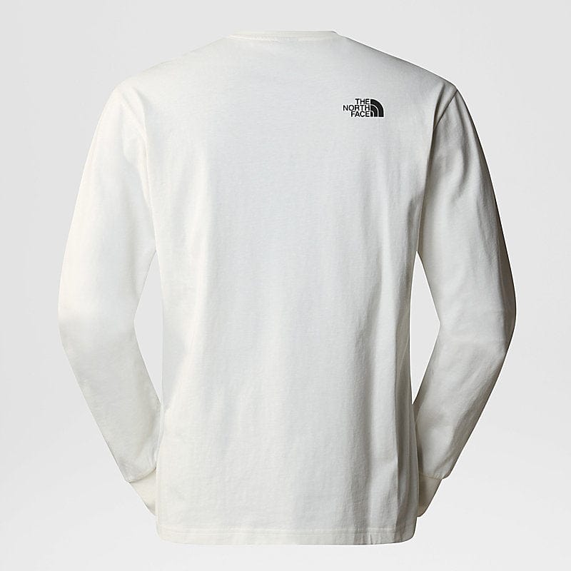 The North face T Shirt The North Face Men's TNF Est 1966 Long Sleeve T Shirt White Dune (7525973885017)