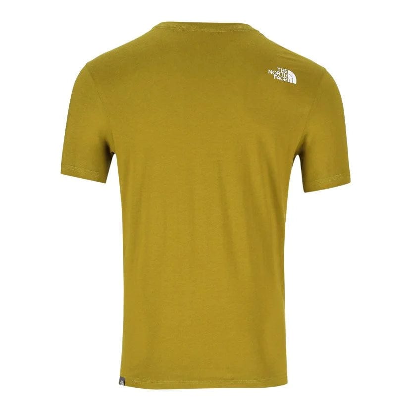The North face T Shirt The North Face Mountain Line Men's T- Shirt Sulphur Moss (7503602057305)