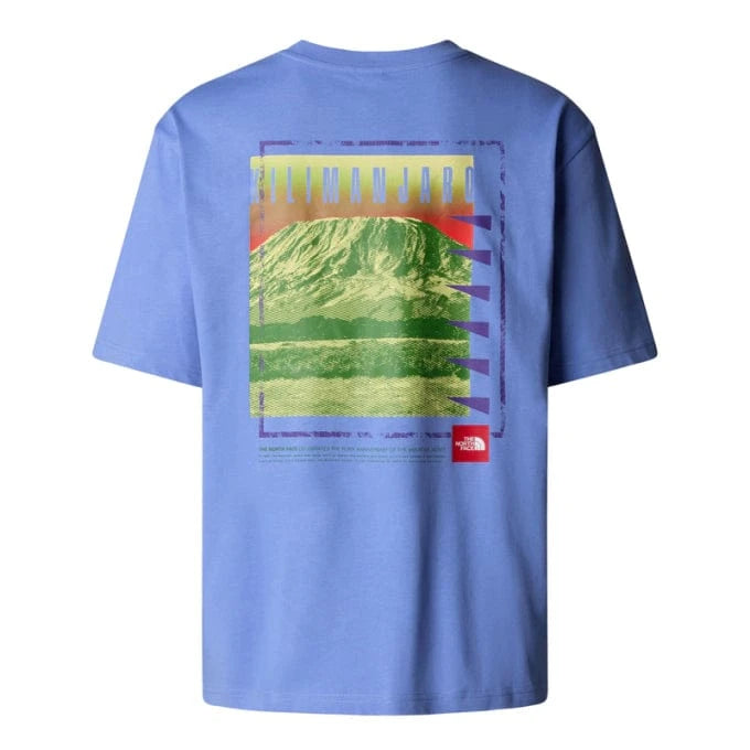 The North face T Shirt The North Face U Axys Oversized Short Sleeve Tee Virtual Blue