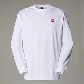 The North face T Shirt Xs The North Face Men's Axy's Oversized Long Sleeve Tee White