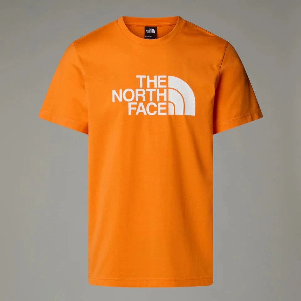 The North face T Shirt Xs The North Face Men's Easy Tee Orange/White