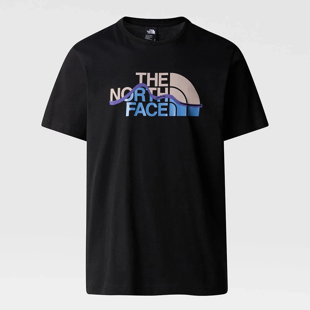 The North face T Shirt Xs The North Face Mountain Line Tee Black