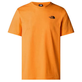 The North face T Shirt Xs The North Face S/s box nse tee - digital orange/white dune