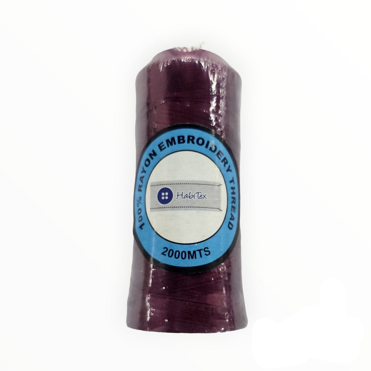 THREADS HABBY Wine Rayon Embroidery Thread 2000 m (7764512997465)