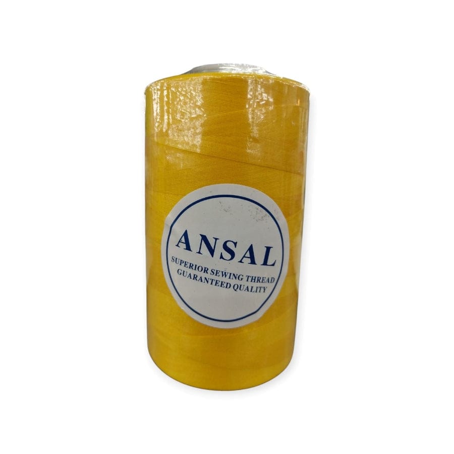 THREADS Habby Yellow Ansal Superior Sewing Thread 5000M (7899424063577)