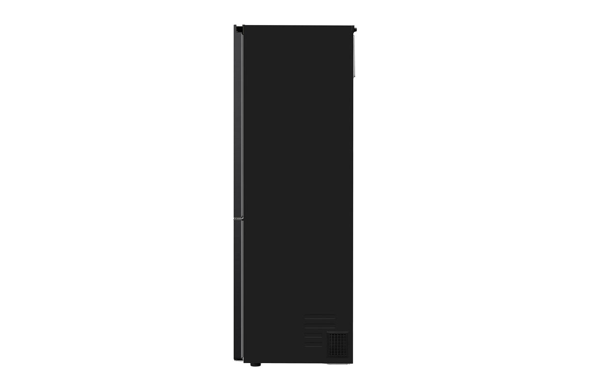 LG 343L Essence Matte Black Combi Fridge GC-F459FSUW