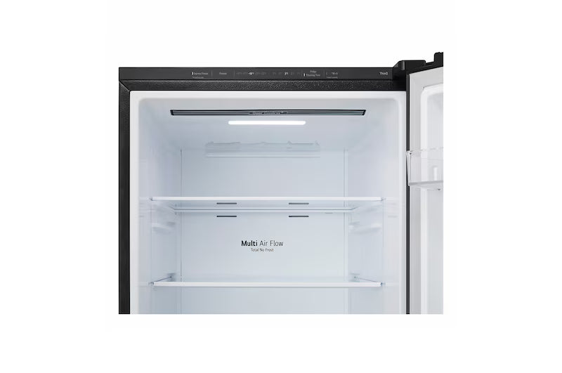 LG 331L Bottom Freezer in Black Finish GN-F389FQDM.