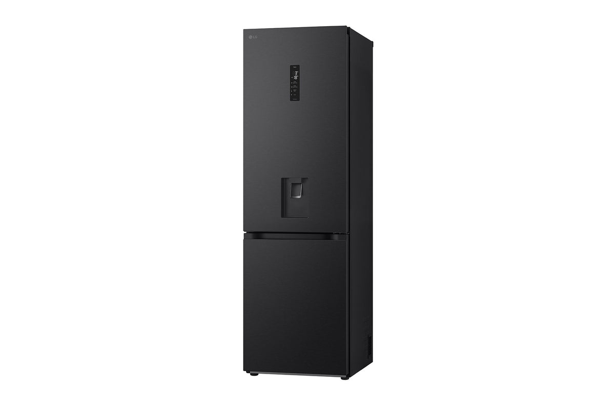 LG 343L Essence Matte Black Combi Fridge GC-F459FSUW