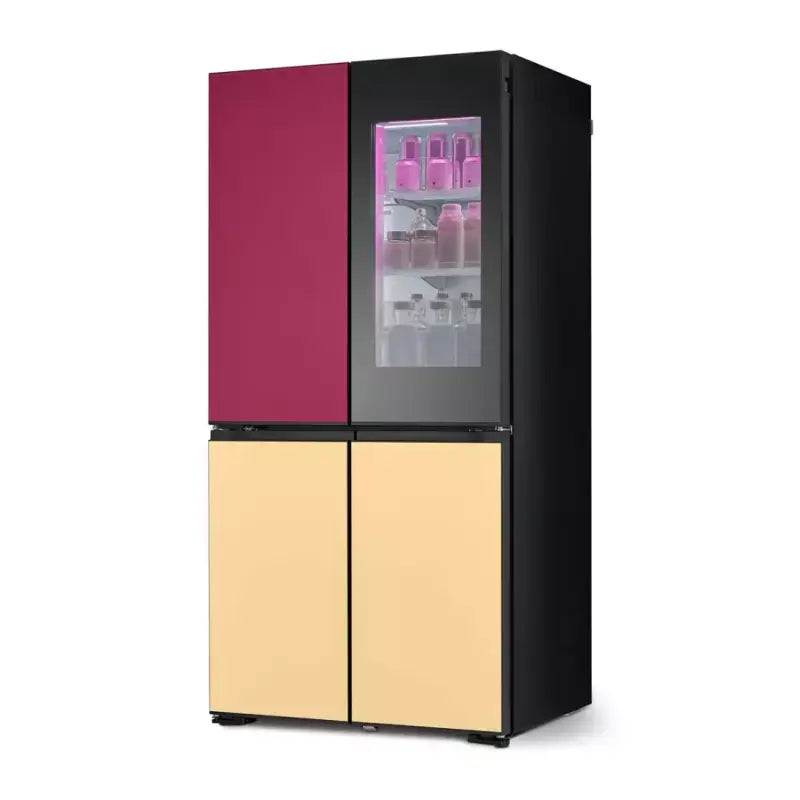 LG 617L MoodUP™ InstaView Multidoor Fridge Freezer with Colour Changing LED – GR-A24FDMMB.ANNQESA