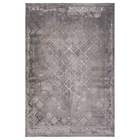 Elissa Rugs Antrasit -C Beige ELS1004
