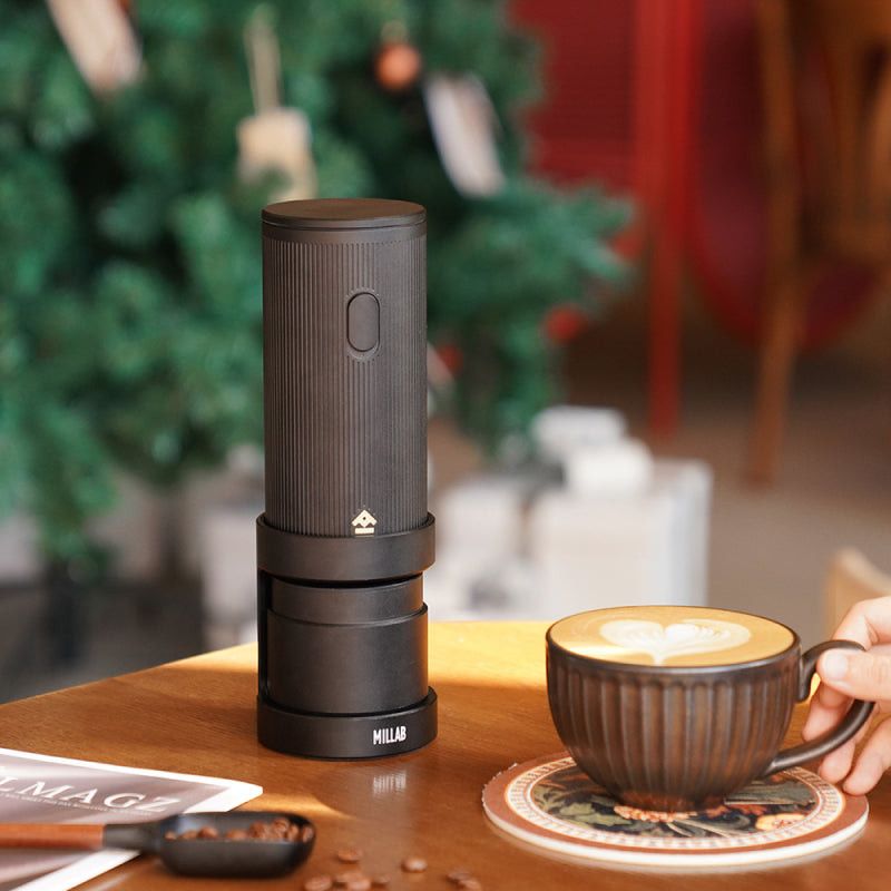 Timemore Coffee Press Timemore Millab E01 Rechargeable Coffee Grinder Matt Black 70TGD025AA001