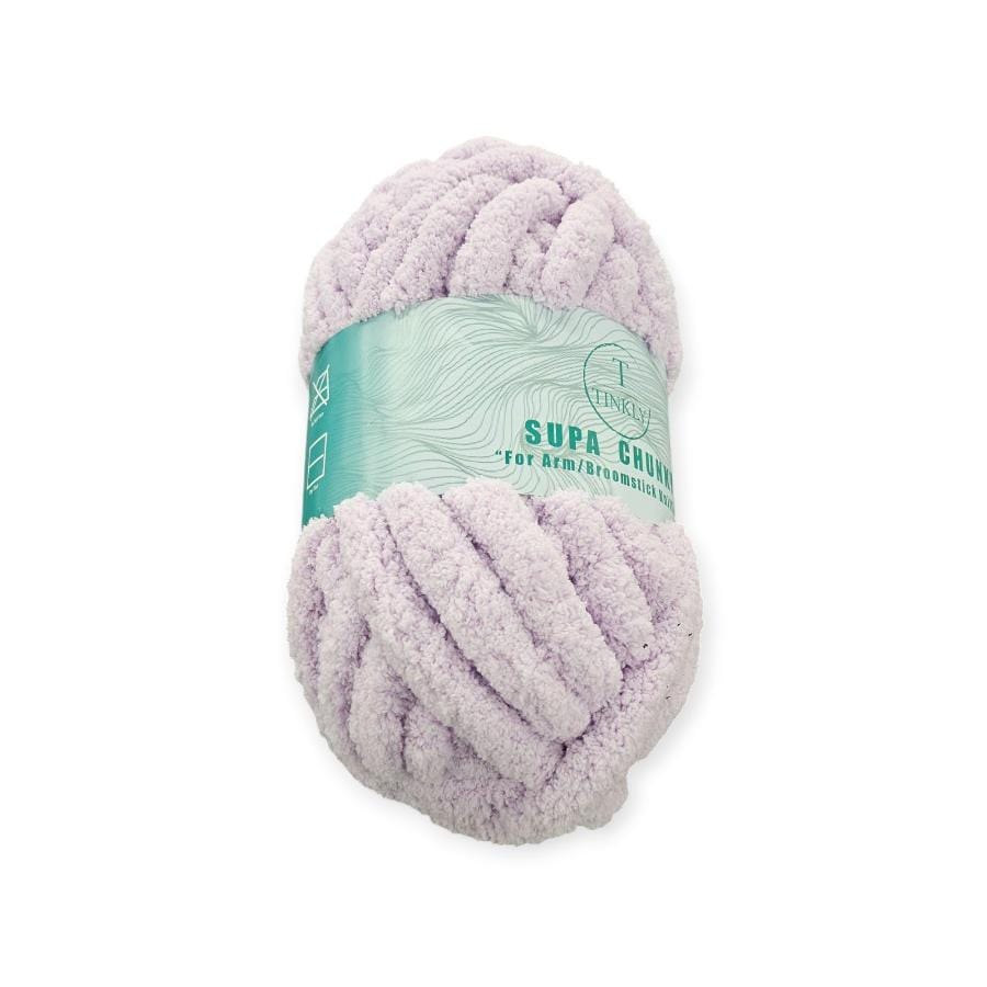 TINKLY Dress Fabrics Tin104a-30 Lilac Tinkly Supa Chunky Yarn 250G (7283401523289)