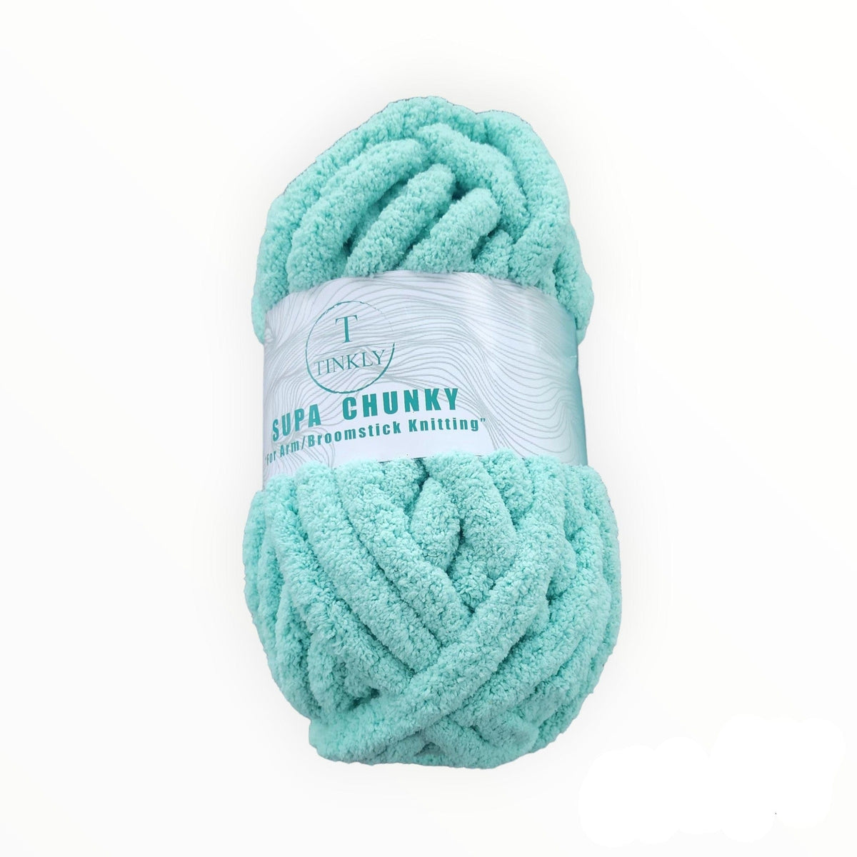 TINKLY Dress Fabrics Tin104a-39 Mint Tinkly Supa Chunky Yarn 250G (7283401523289)