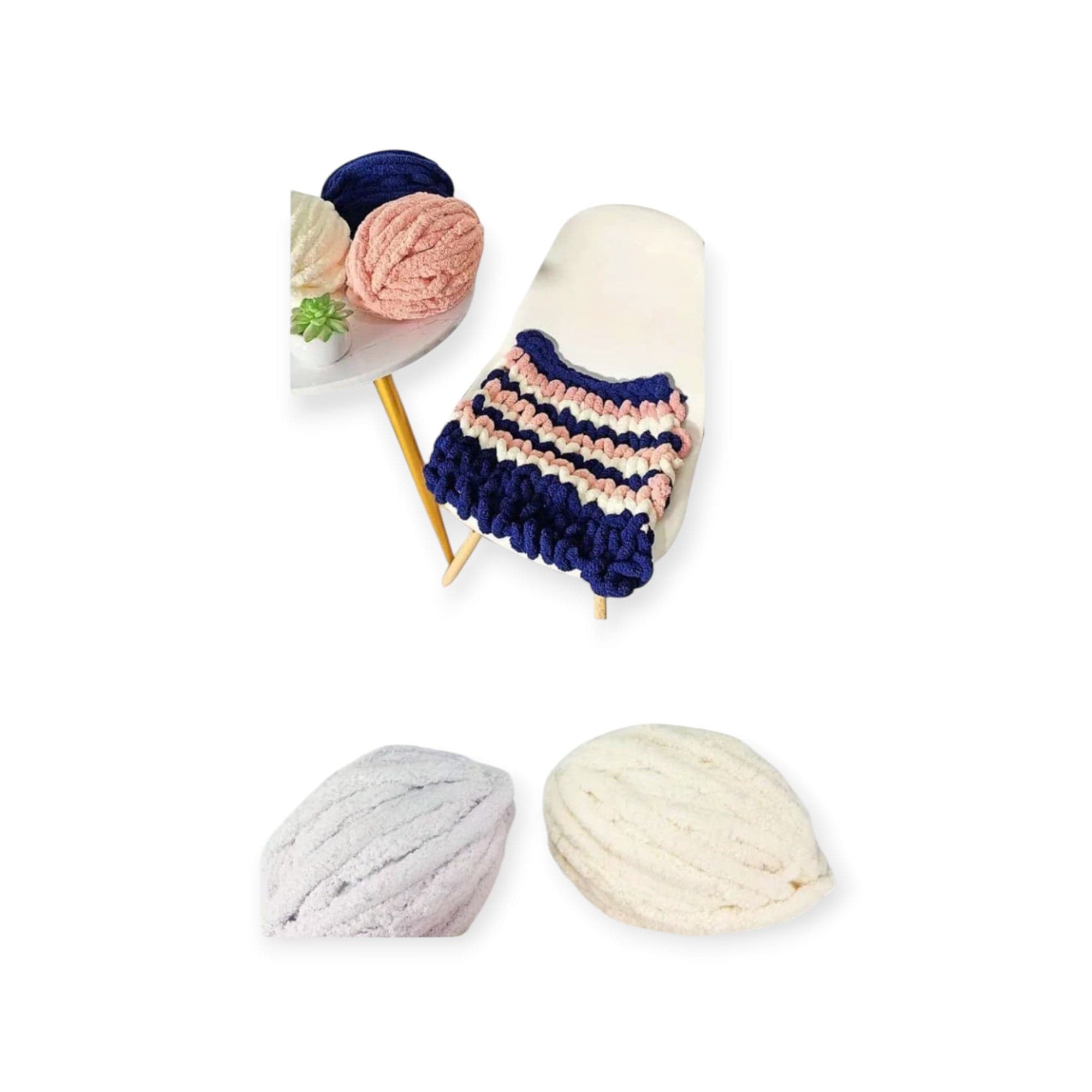 TINKLY Dress Fabrics Tinkly Supa Chunky Yarn 250G (7283401523289)