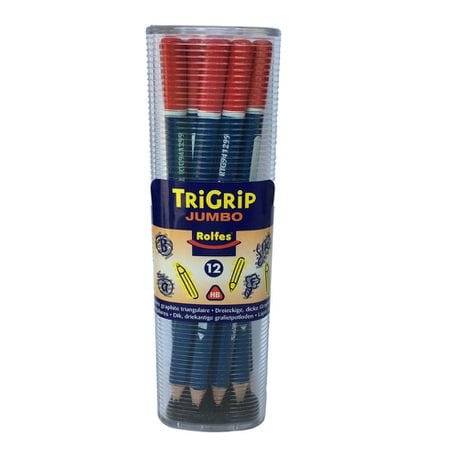 Tipp-Ex Tech & Office Rolfes Triangular Jumbo Graphite Pencils (7461205803097)