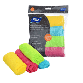 Titiz Brush Titiz Microfiber Cleaning Cloth 32x32 Cm Pack Of 4 TP-719 (7507503349849)
