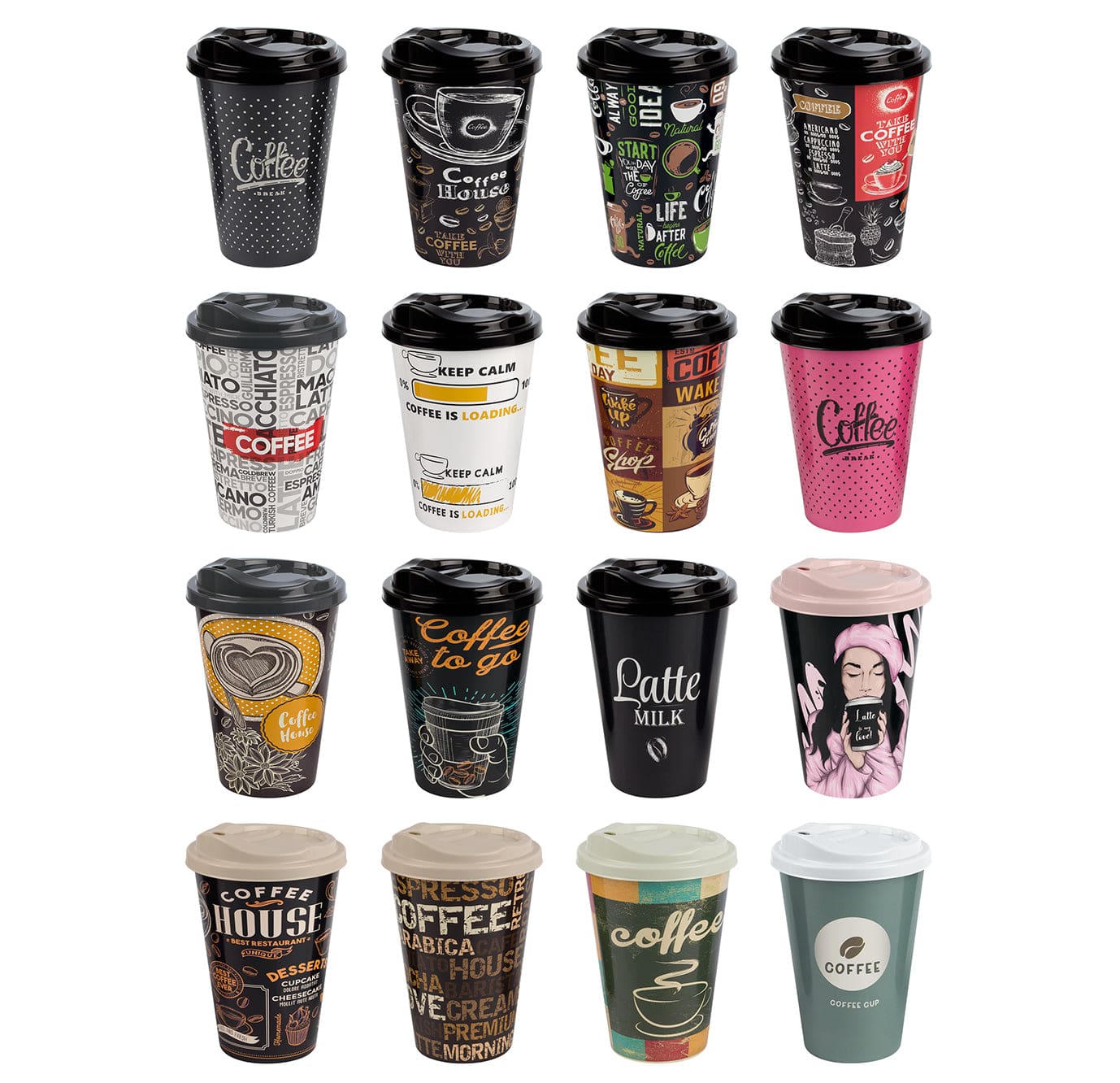 Titiz Coffee Cup Hobby Life Coffee Cup 450ml 03 1273 (7303832764505)